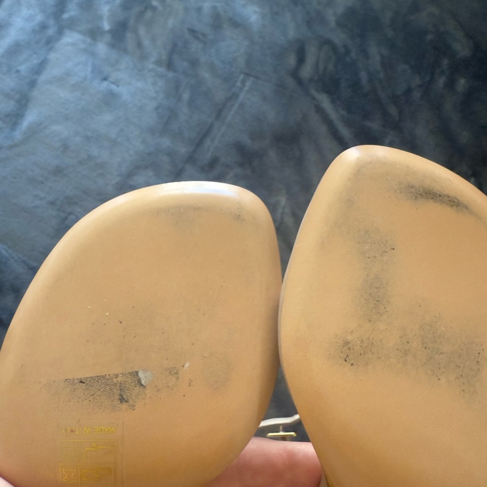 New Burberry Open-toe leather sandals 38 size, US 8 - Picture 8 of 10